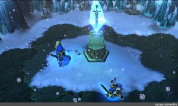 Magni Barbabronce y Arthas Menethil